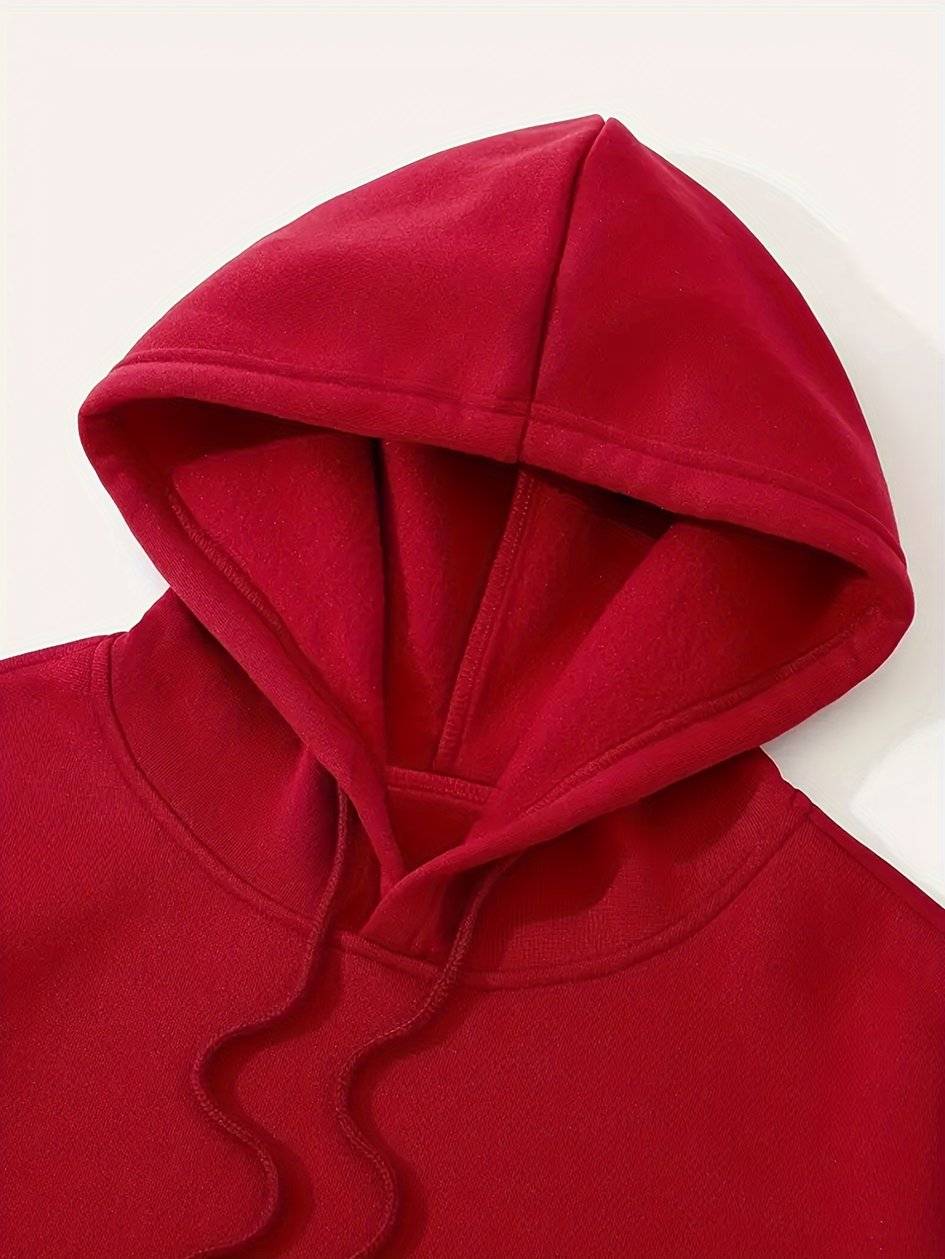 red rose print mens pullover round neck long sleeve hooded sweatshirt pattern loose casual top for autumn winter mens clothing as gifts details 2
